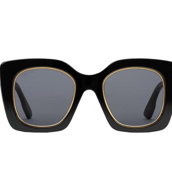 Gucci Oversized Square Frame Logo GG1151S Sunglasses (GGXX108) *NEW* - Picture 1 of 5